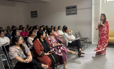 Glimpses from our workshop on Integrated Teaching Methodology at The Sky World School, Panchkula.